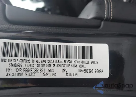 2014 Jeep Grand Cherokee Limited z USA, uszkodzony, nr VIN 1C4RJFBG4EC251871